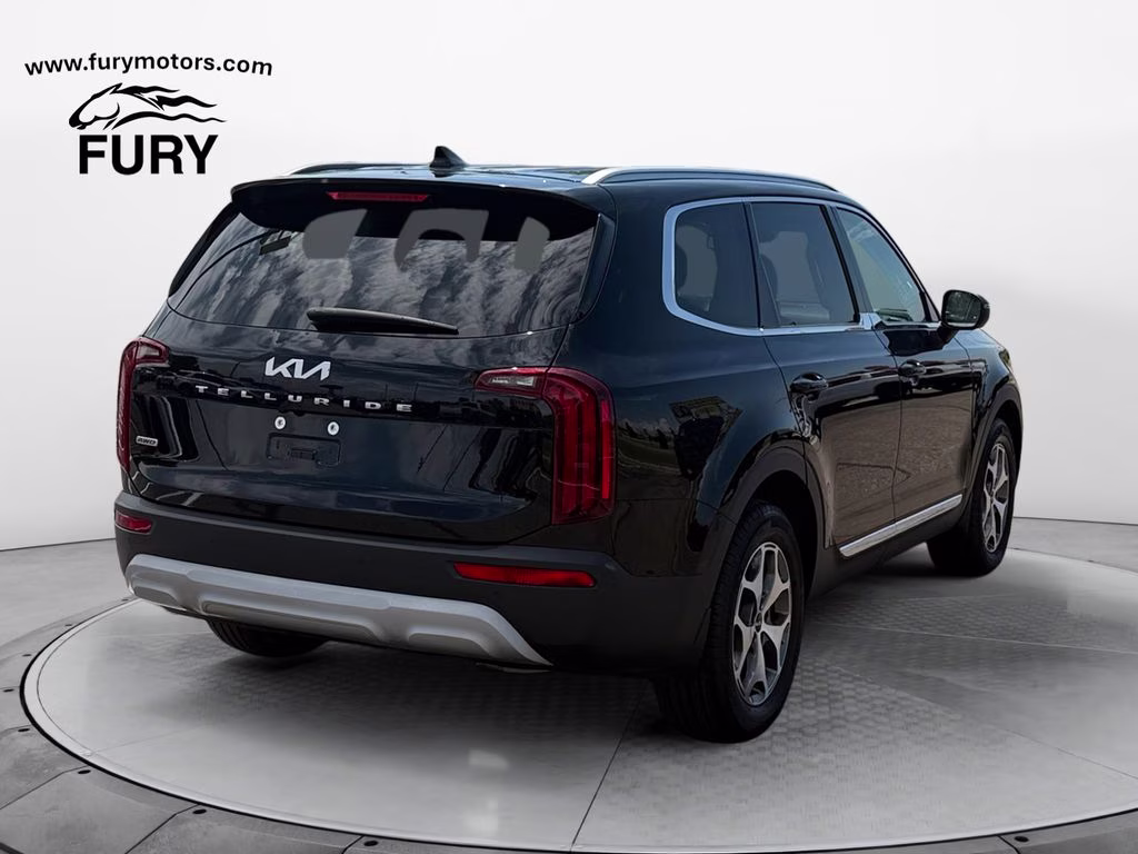 2022 Black Kia Telluride EX AWD SUV