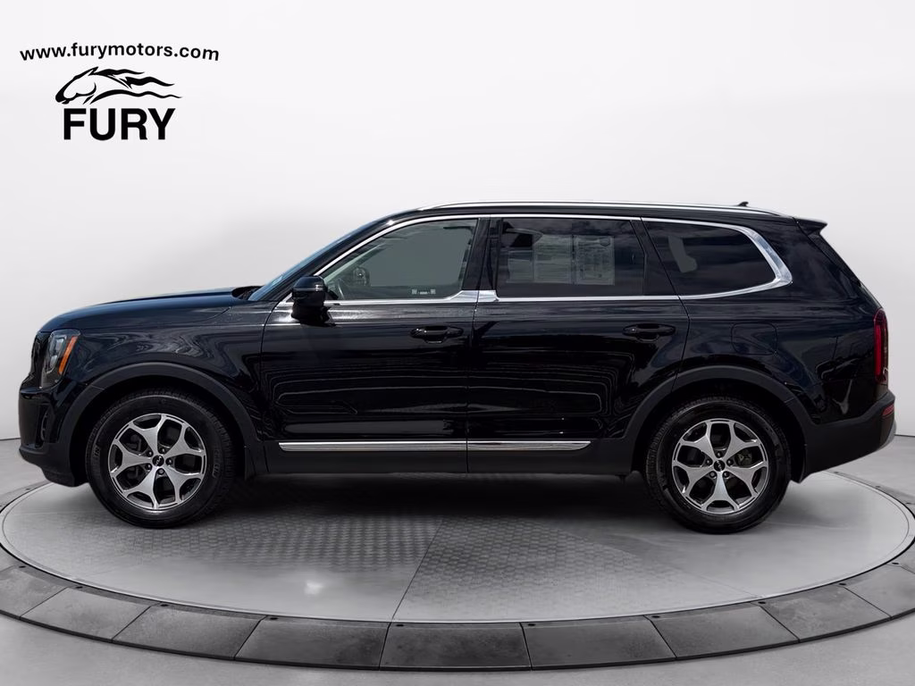 2022 Black Kia Telluride EX AWD SUV