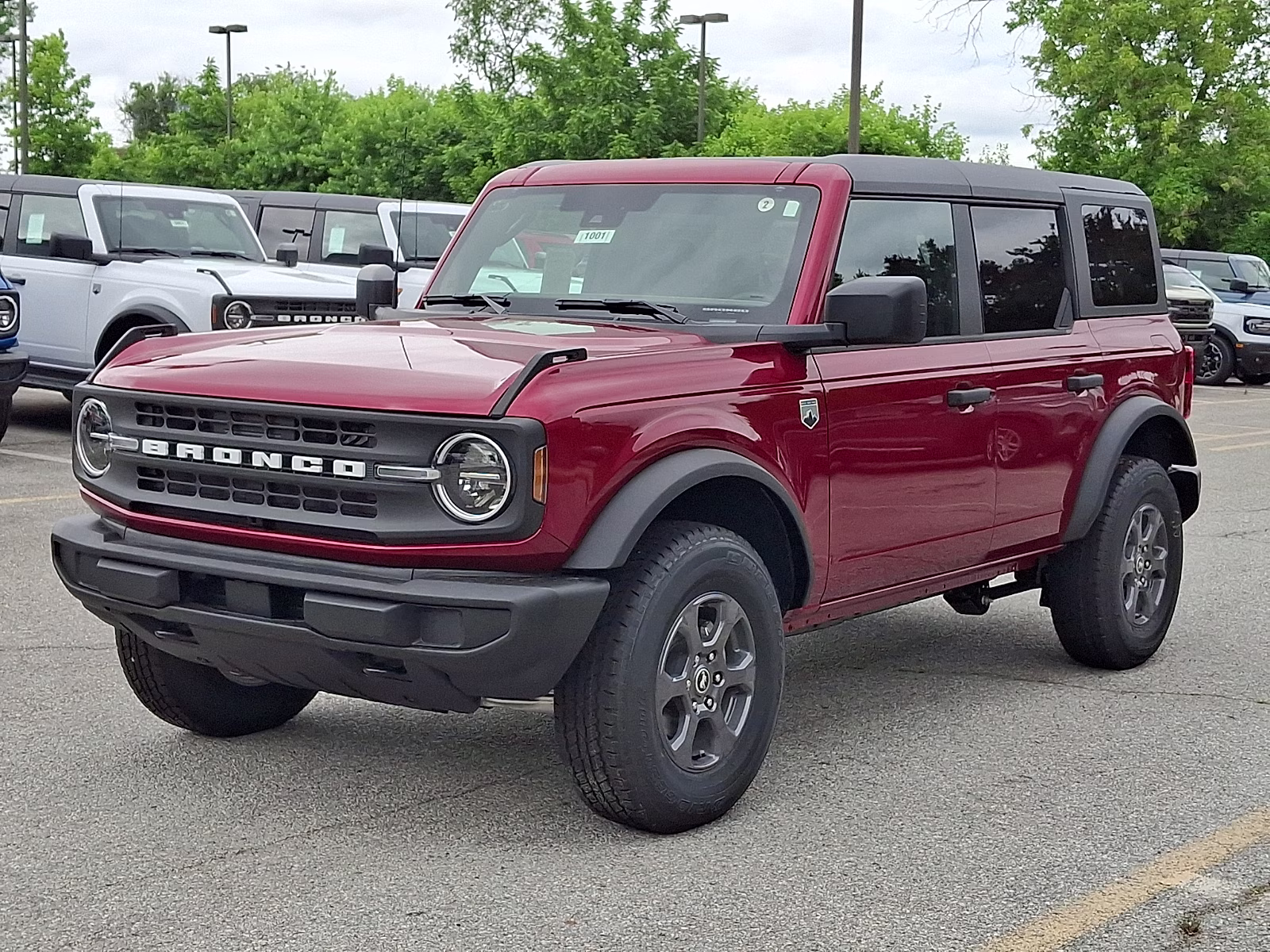 2026 Ruby Red Metallic Tinted Clearcoat - RR Ford Bronco Big Bend 4X4