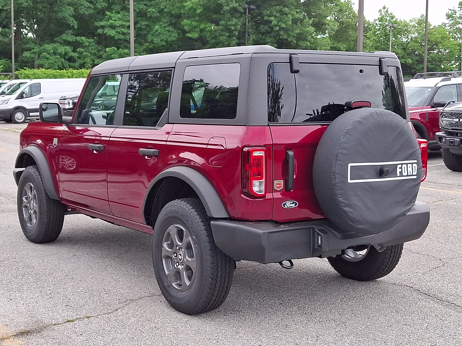 2026 Ruby Red Metallic Tinted Clearcoat - RR Ford Bronco Big Bend 4X4