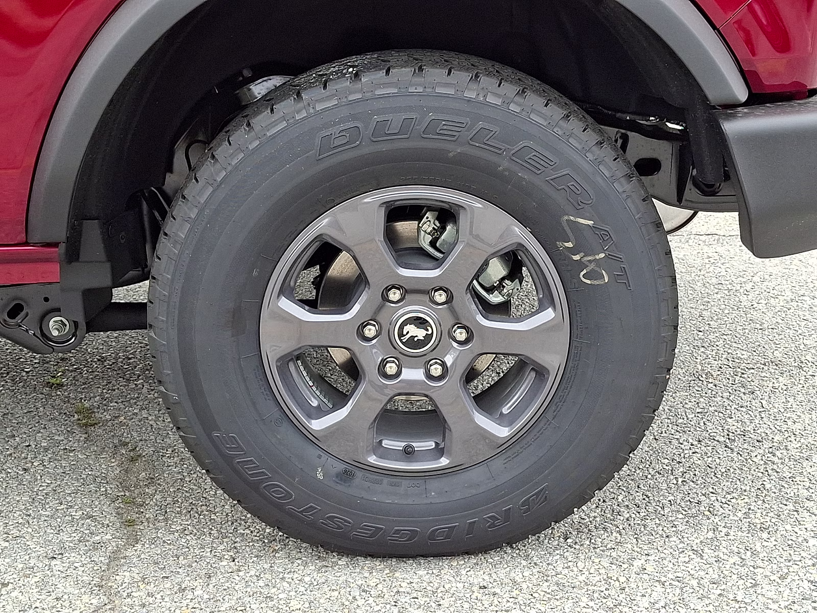 2026 Ruby Red Metallic Tinted Clearcoat - RR Ford Bronco Big Bend 4X4