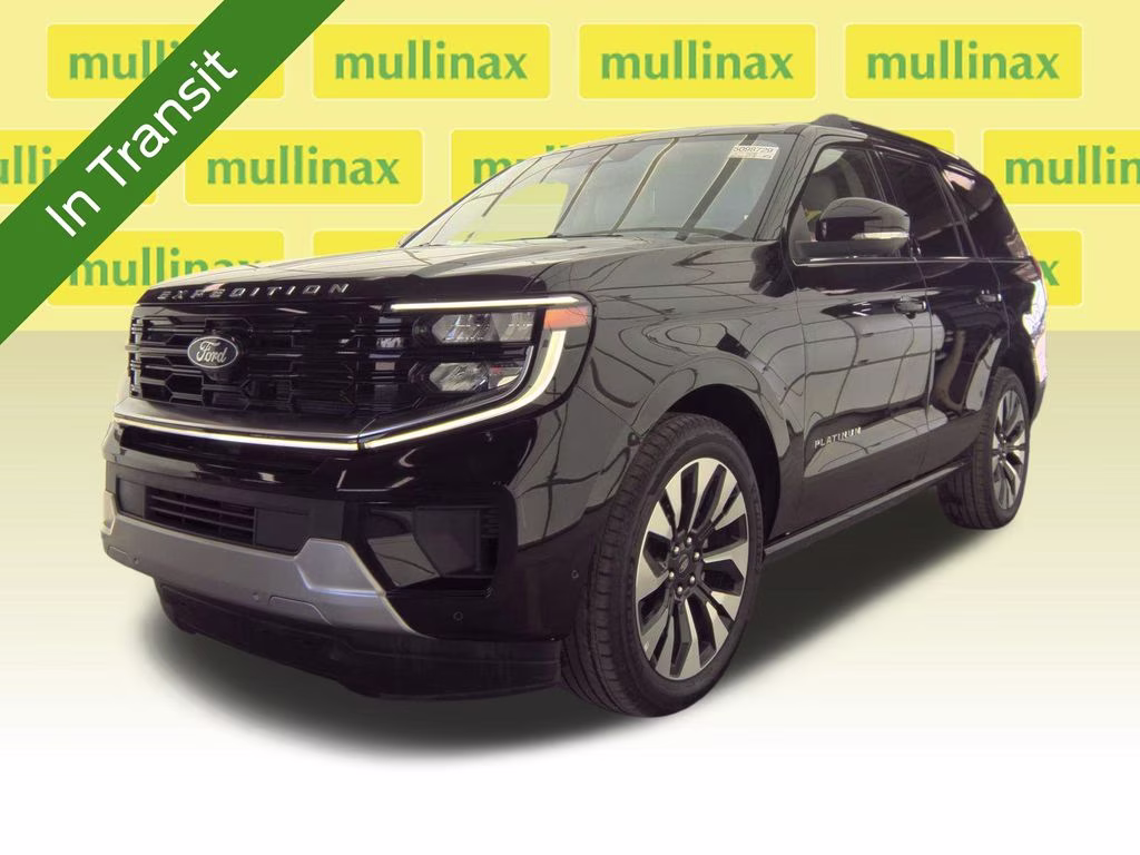 2025 Black Metallic Ford Expedition Platinum 4X4 SUV