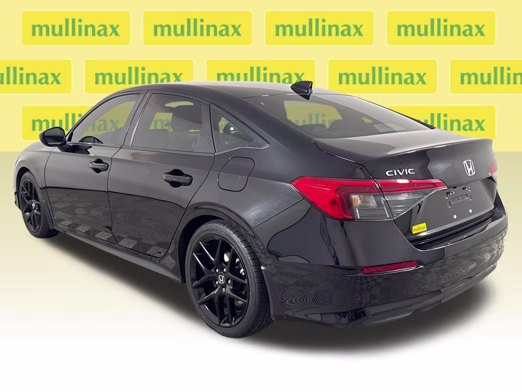 2023 Crystal Black Pearl Honda Civic Sport FWD Sedan