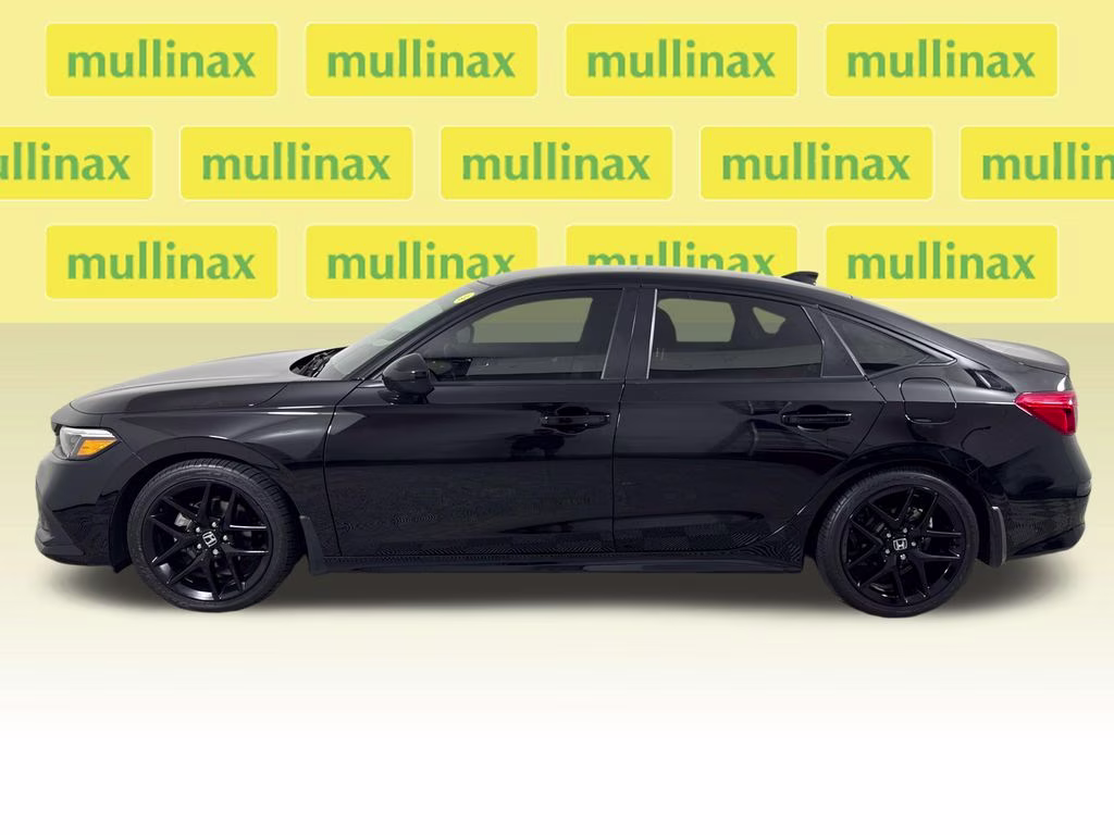2023 Crystal Black Pearl Honda Civic Sport FWD Sedan