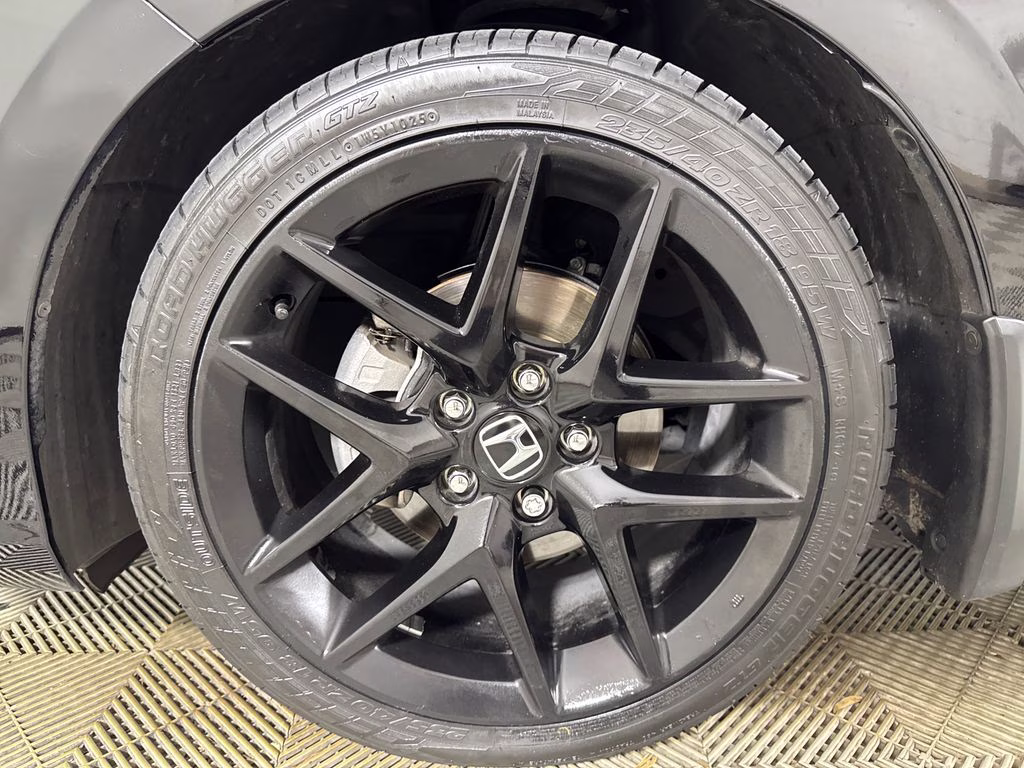 2023 Crystal Black Pearl Honda Civic Sport FWD Sedan