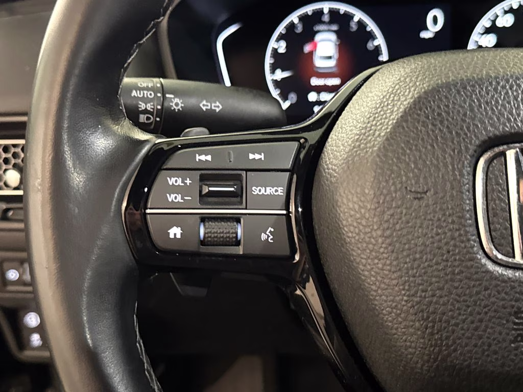 2023 Crystal Black Pearl Honda Civic Sport FWD Sedan