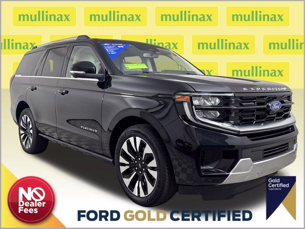 2025 Black Metallic Ford Expedition Platinum 4X4 SUV