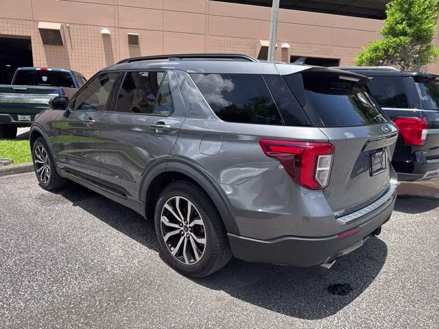 2023 Carbonized Gray Metallic Ford Explorer ST-Line RWD SUV