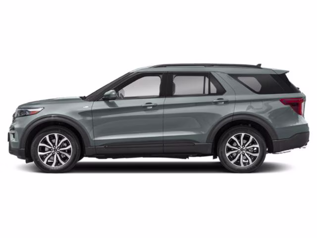 2023 Carbonized Gray Metallic Ford Explorer ST-Line RWD SUV