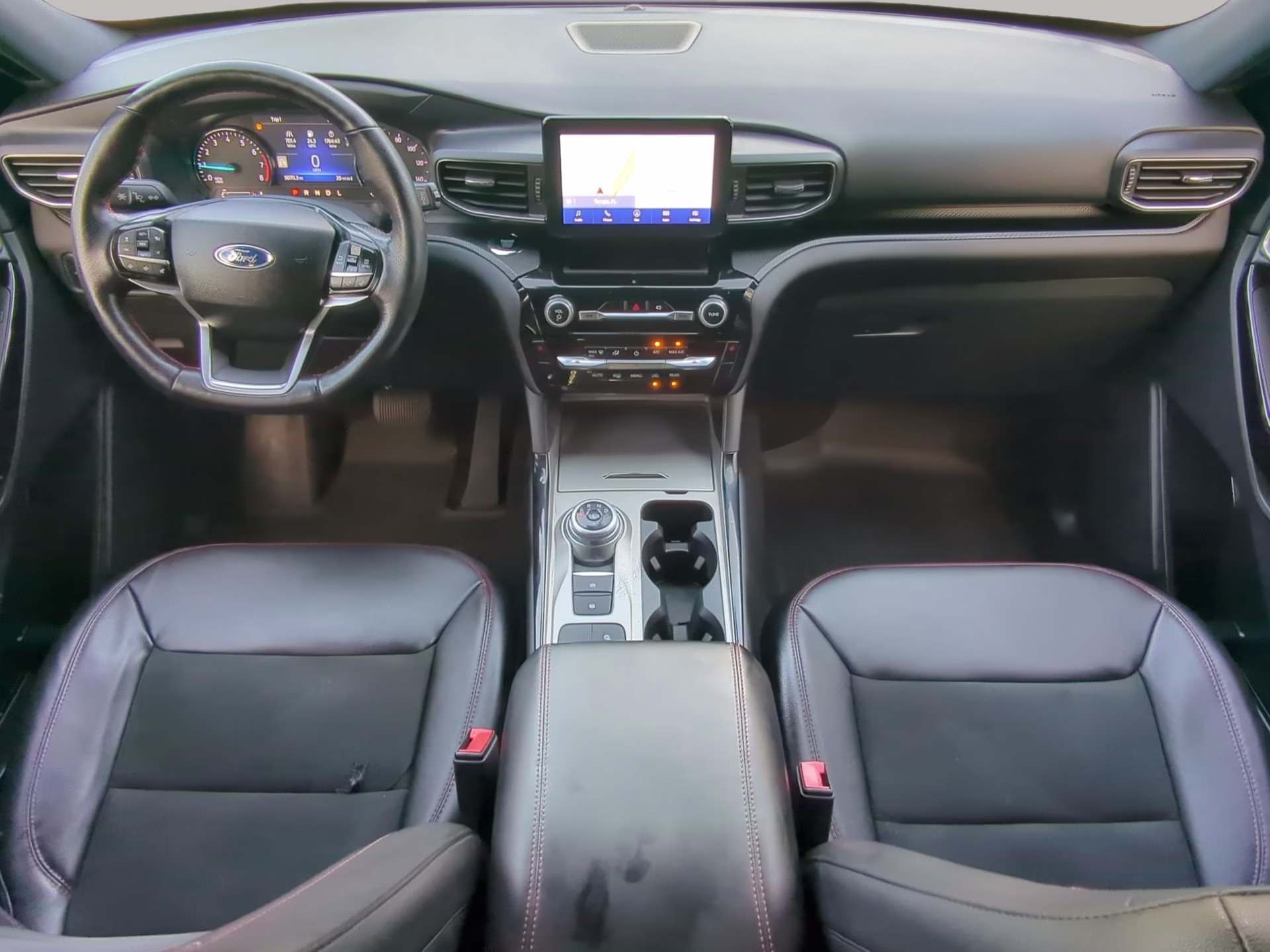 2023 Carbonized Gray Metallic Ford Explorer ST-Line RWD SUV