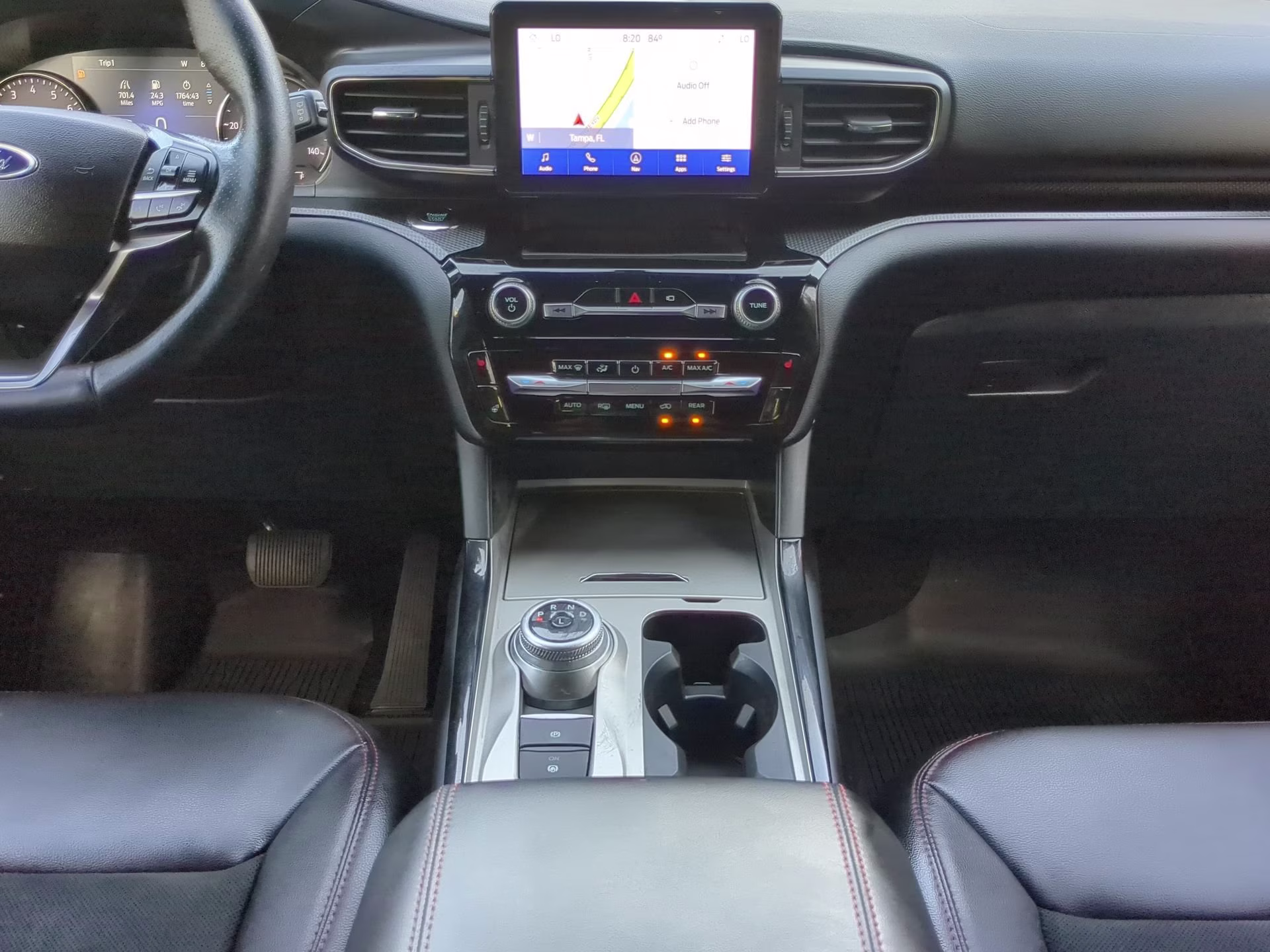 2023 Carbonized Gray Metallic Ford Explorer ST-Line RWD SUV