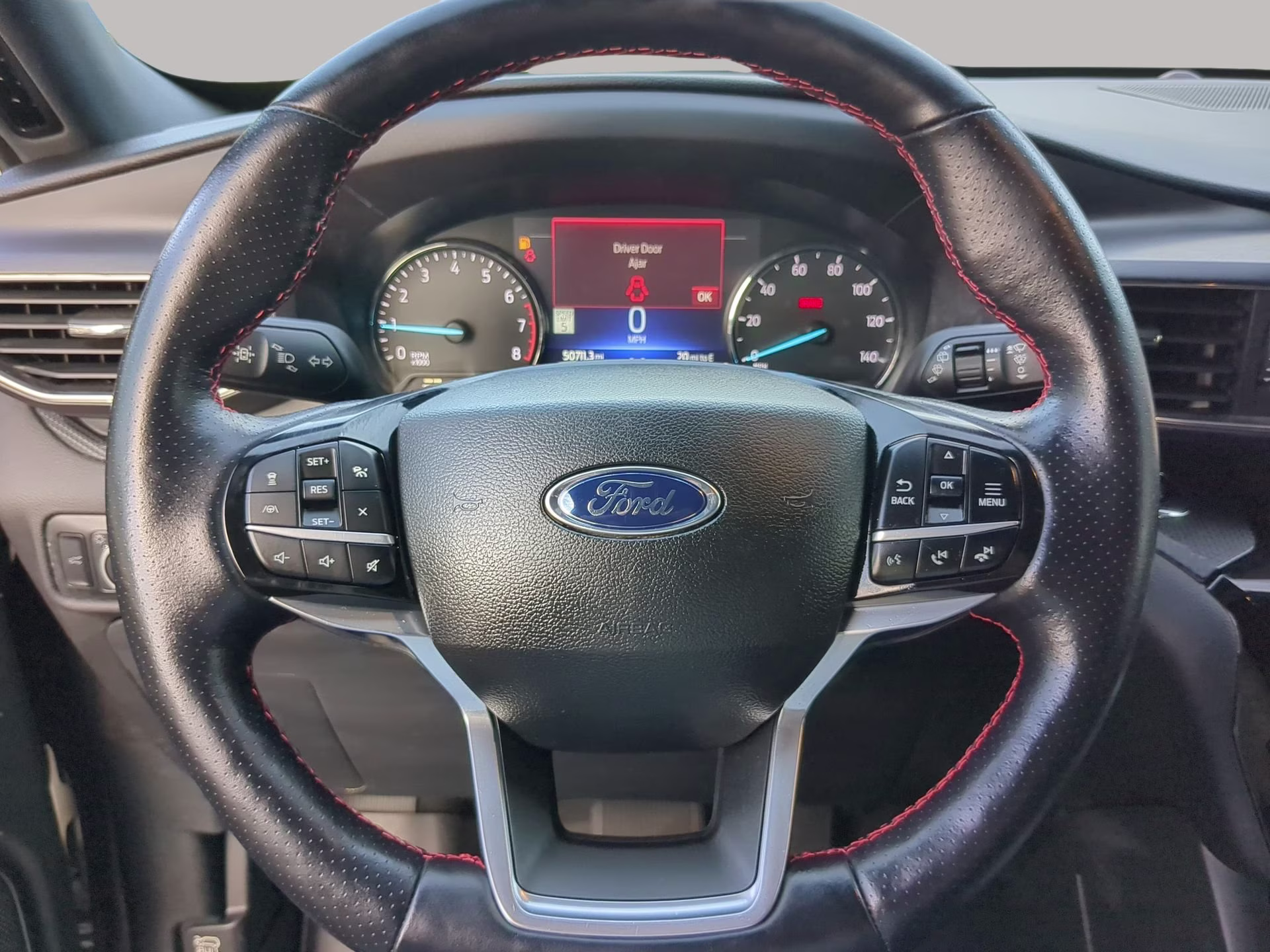 2023 Carbonized Gray Metallic Ford Explorer ST-Line RWD SUV
