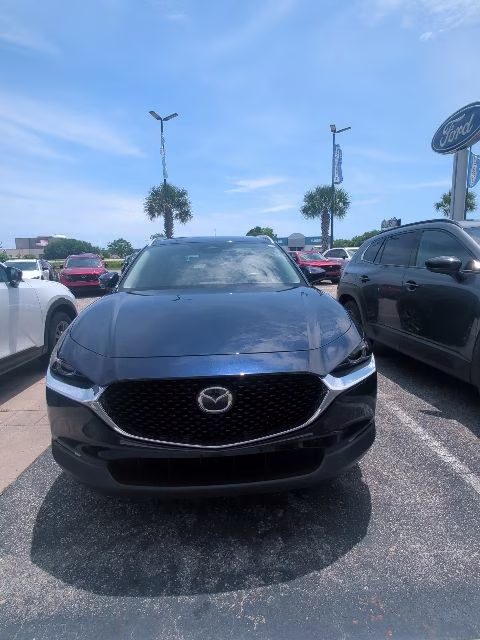 2024 Deep Crystal Blue Mica Mazda CX-30 2.5 S Premium Package AWD SUV