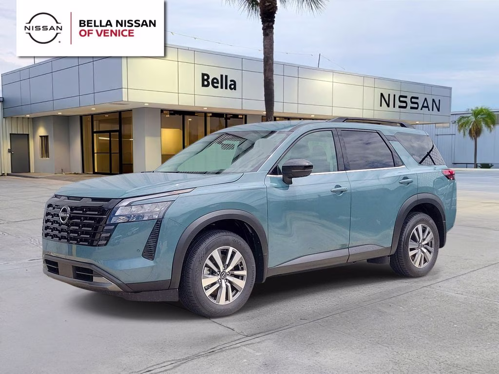 2026 Baltic Teal Nissan Pathfinder SL FWD SUV