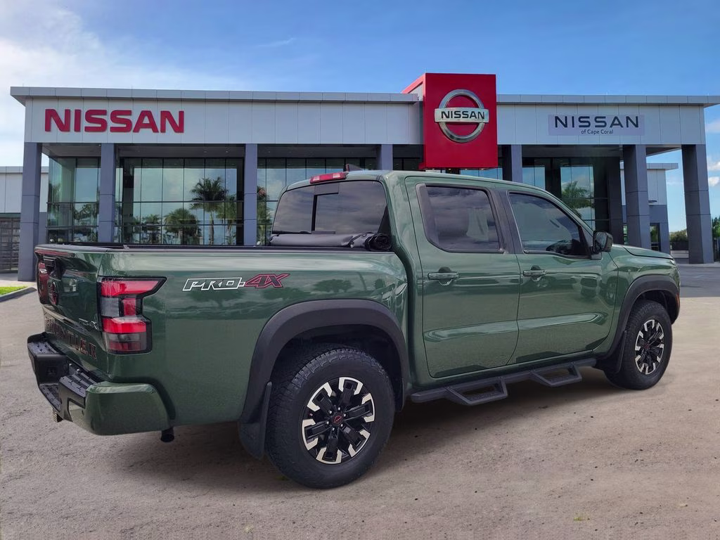 2023 Tactical Green Metallic Nissan Frontier PRO-4X 4X4 Truck