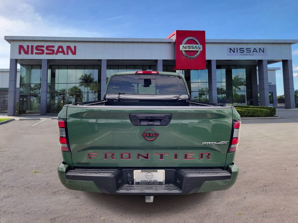 2023 Tactical Green Metallic Nissan Frontier PRO-4X 4X4 Truck