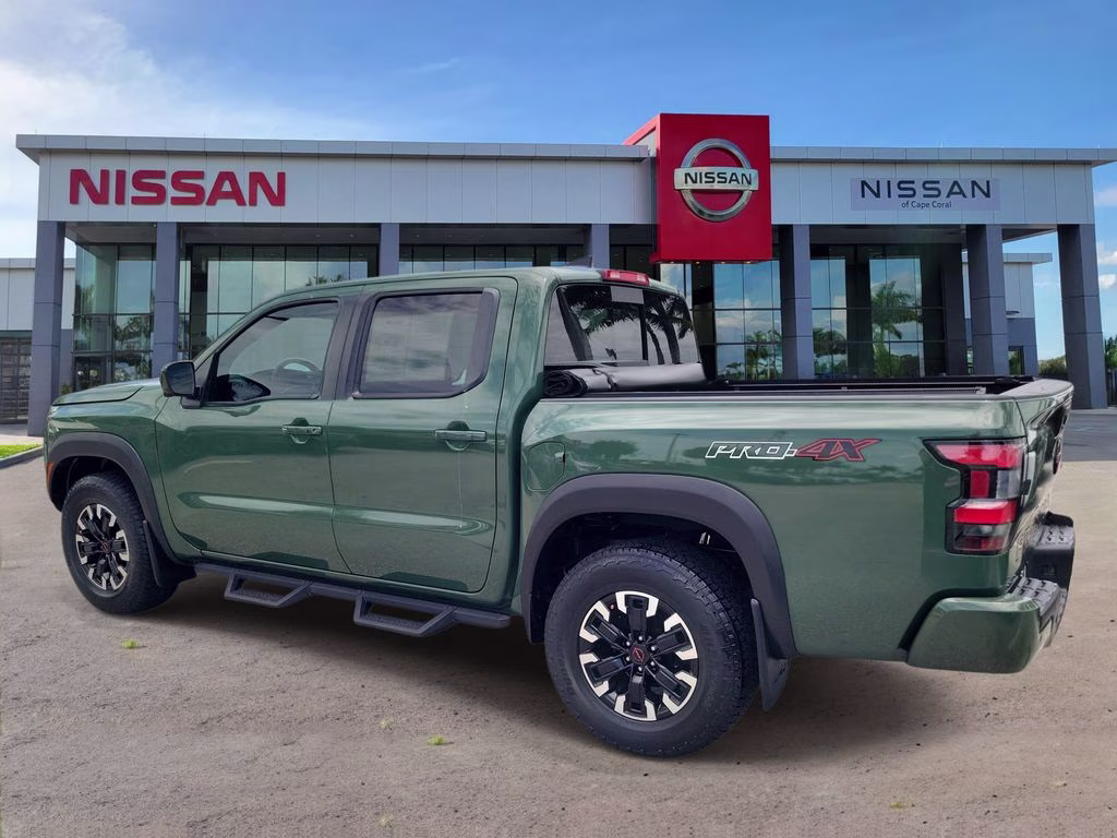 2023 Tactical Green Metallic Nissan Frontier PRO-4X 4X4 Truck