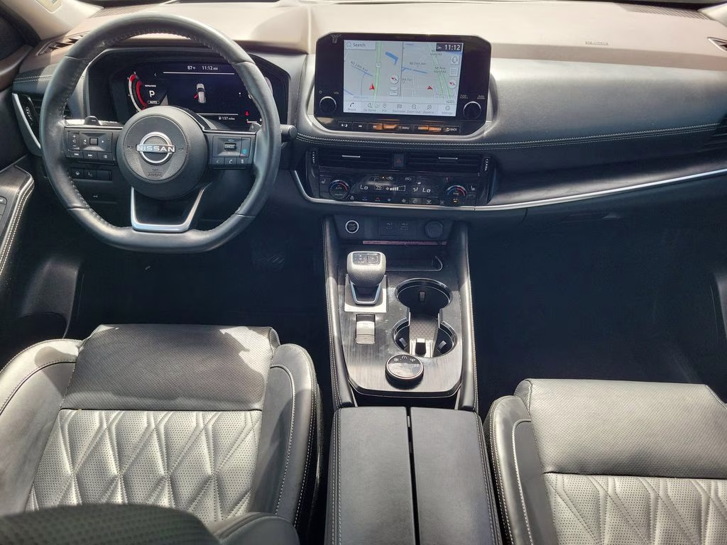 2023 Super Black Nissan Rogue Platinum AWD SUV
