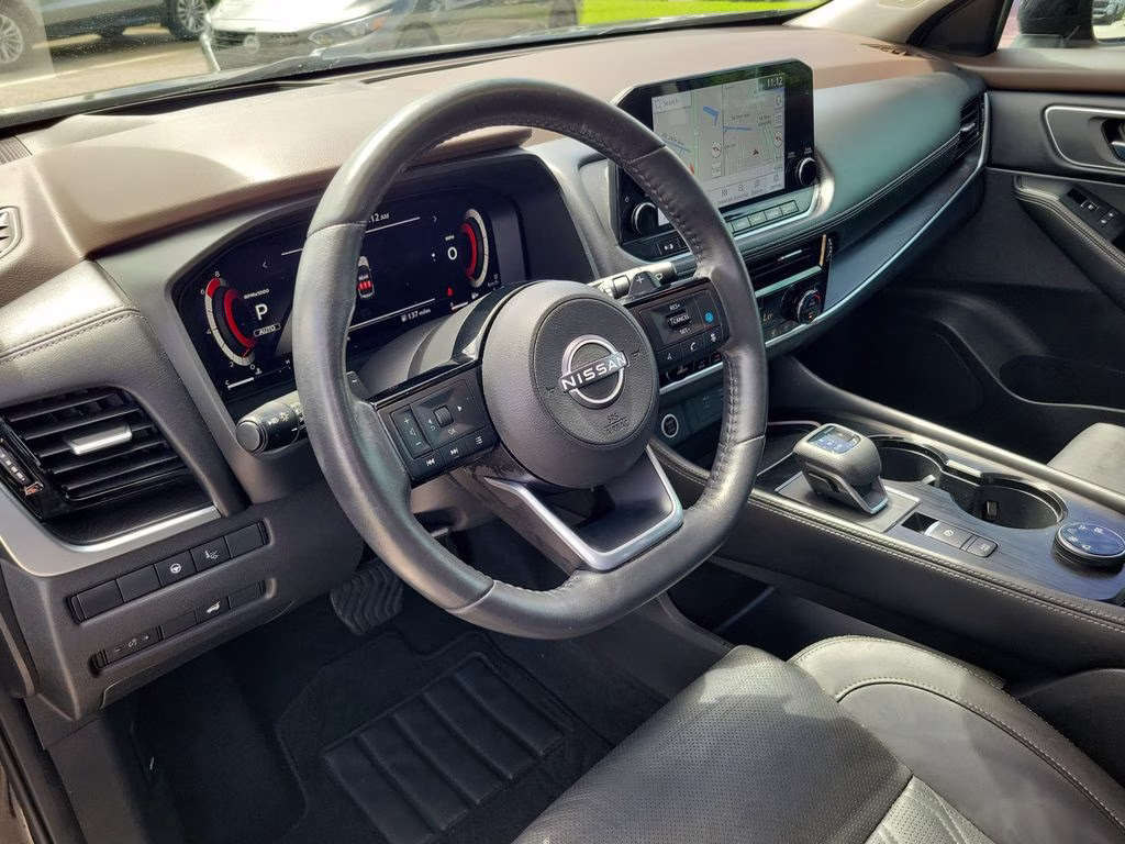 2023 Super Black Nissan Rogue Platinum AWD SUV