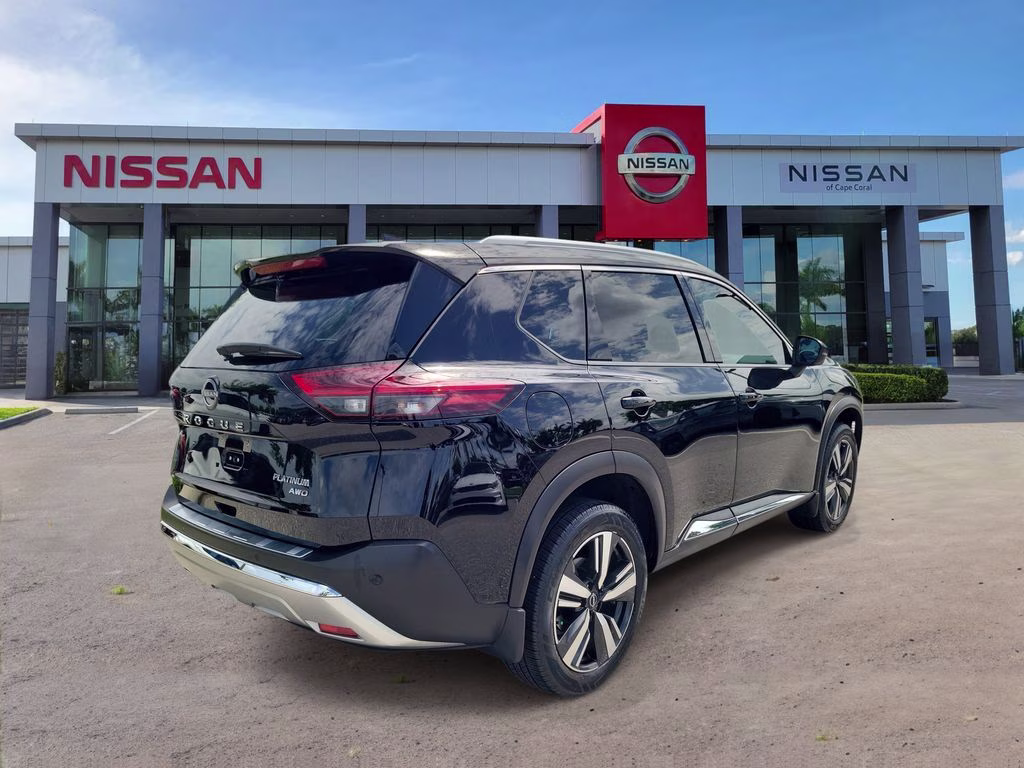 2023 Super Black Nissan Rogue Platinum AWD SUV