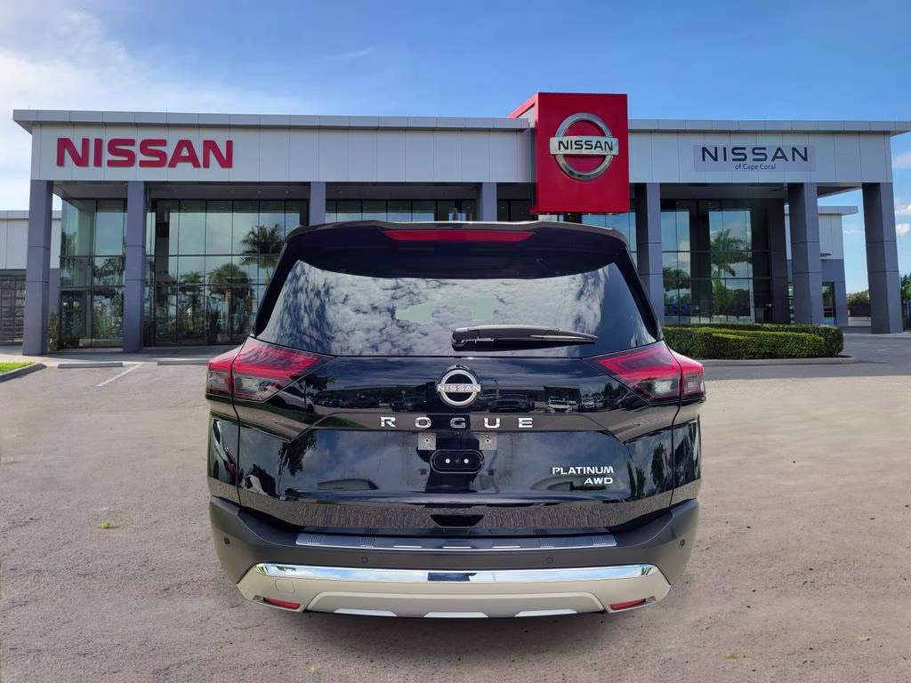 2023 Super Black Nissan Rogue Platinum AWD SUV