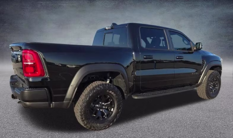 2025 Diamond Black Crystal Pearlcoat Ram 1500 RHO 4X4 Truck
