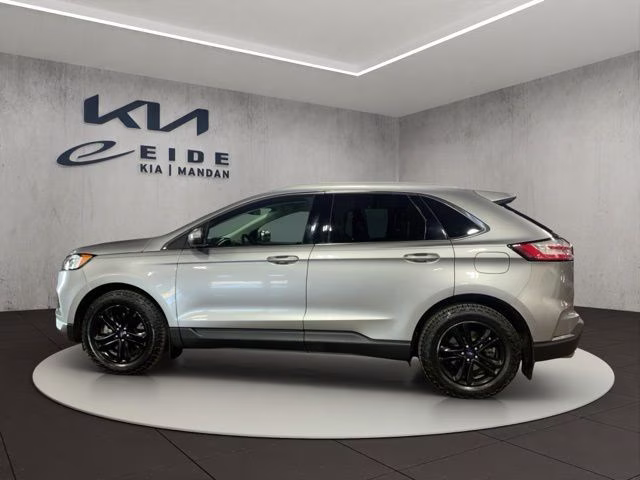 2020 Iconic Silver Metallic Ford Edge SEL AWD SUV