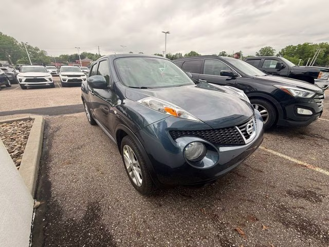 2013 Graphite Blue Nissan JUKE SL AWD SUV