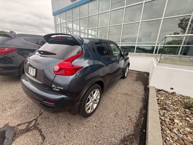 2013 Graphite Blue Nissan JUKE SL AWD SUV