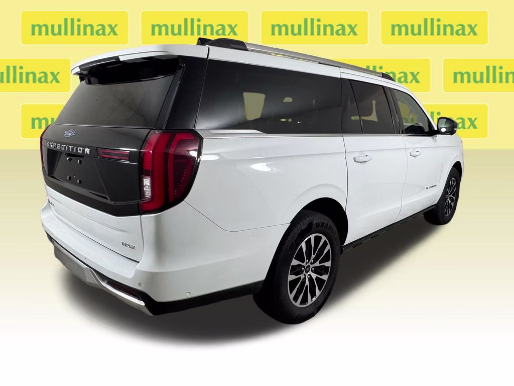 2025 Oxford White Ford Expedition Max Platinum 4X4 SUV