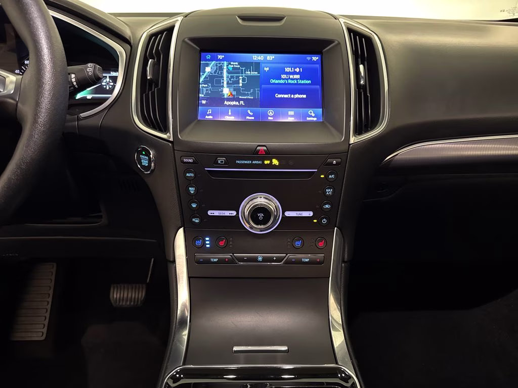 2019 Ingot Silver Ford Edge Titanium FWD SUV