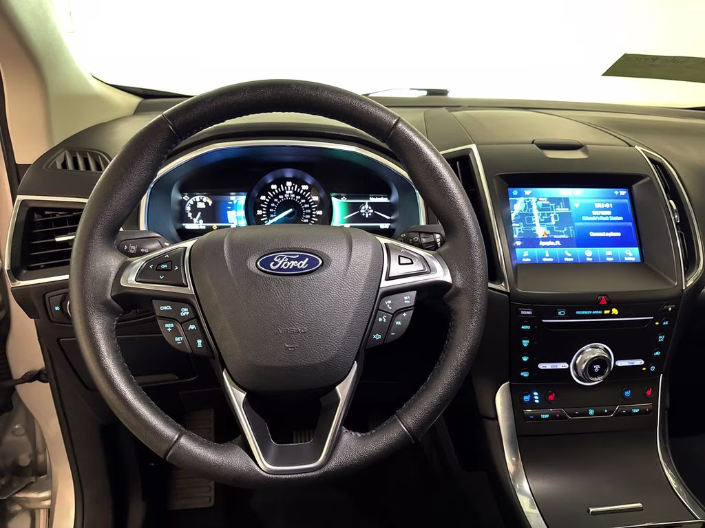2019 Ingot Silver Ford Edge Titanium FWD SUV