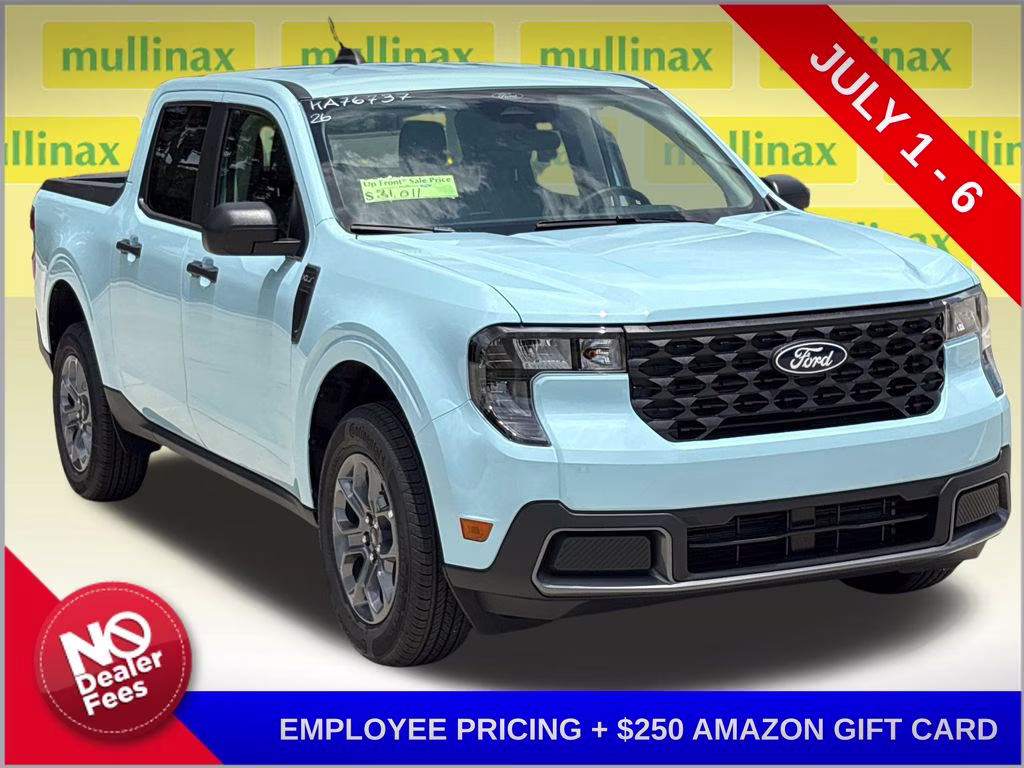 2026 Light Blue Ford Maverick XLT FWD Truck