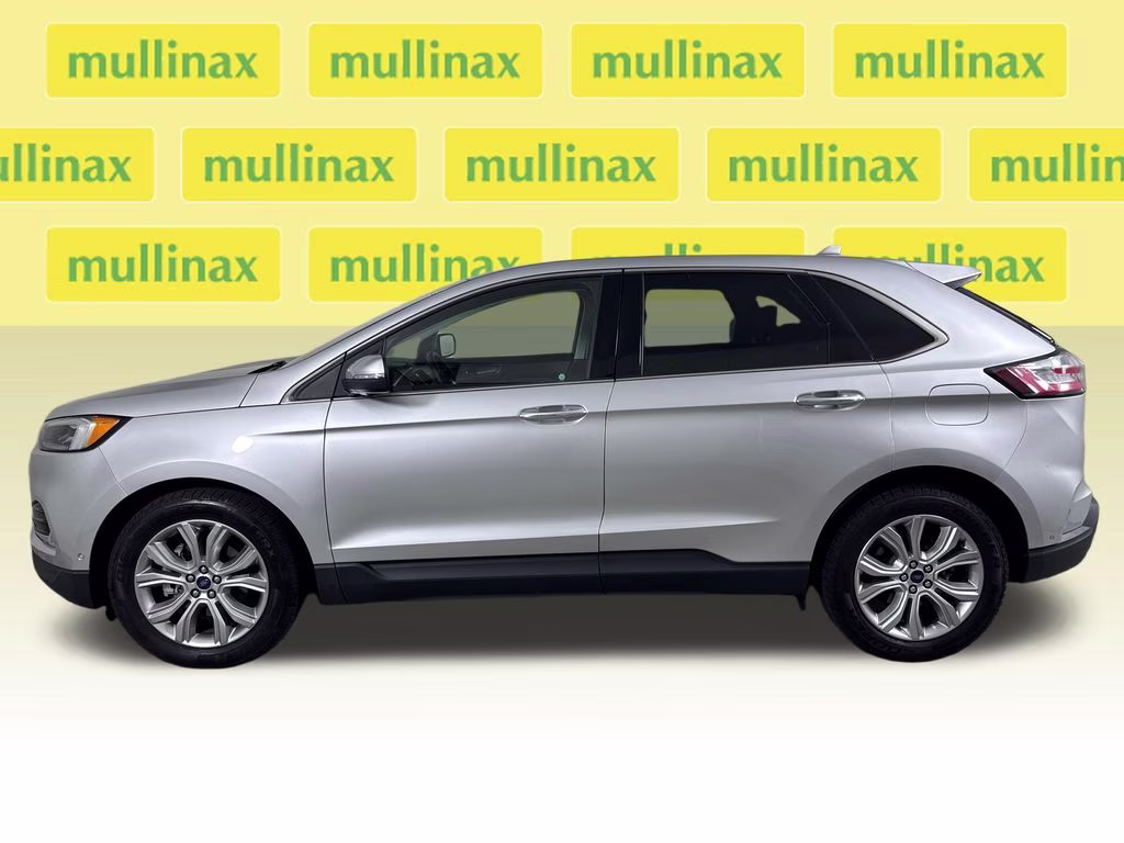 2019 Ingot Silver Ford Edge Titanium FWD SUV