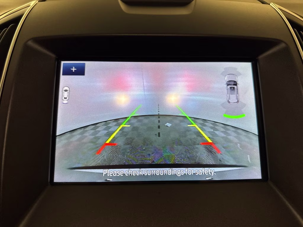 2019 Ingot Silver Ford Edge Titanium FWD SUV