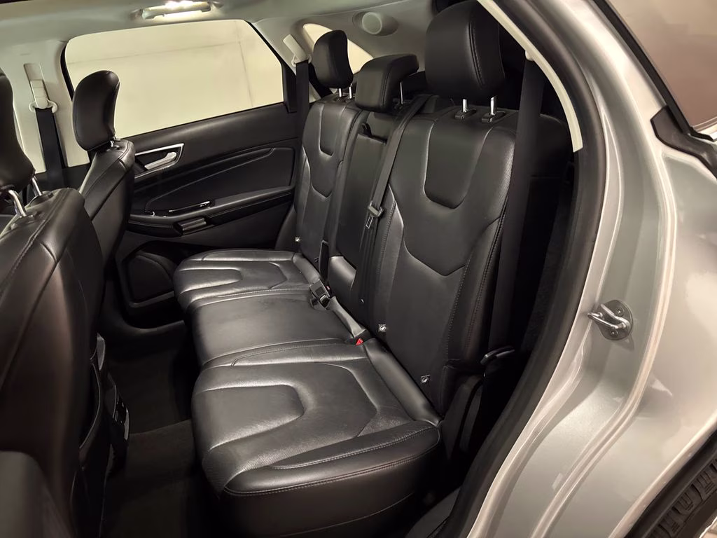 2019 Ingot Silver Ford Edge Titanium FWD SUV