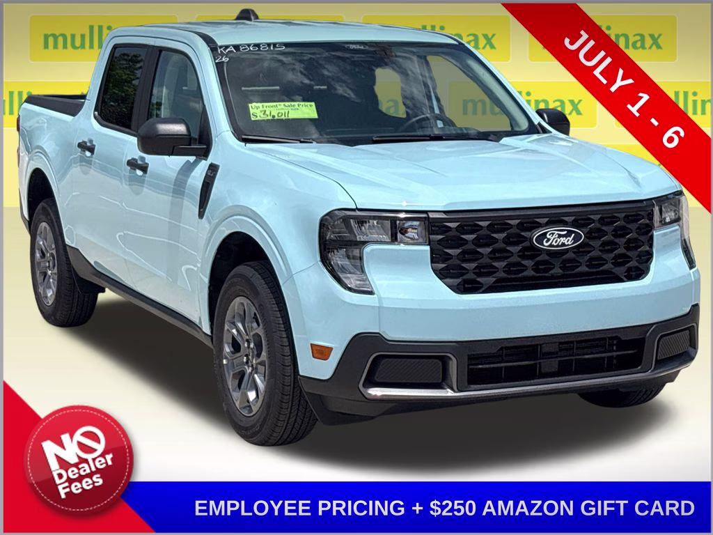 2026 Light Blue Ford Maverick XLT FWD Truck