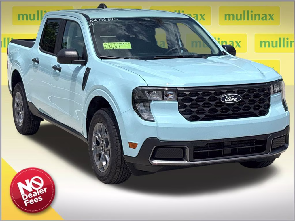2026 Light Blue Ford Maverick XLT FWD Truck