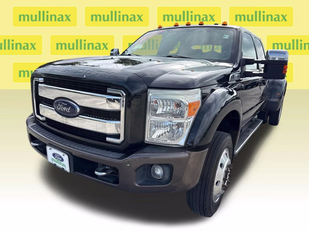 2015 Tuxedo Black Metallic Ford Super Duty F-450 DRW King Ranch 4X4 Truck