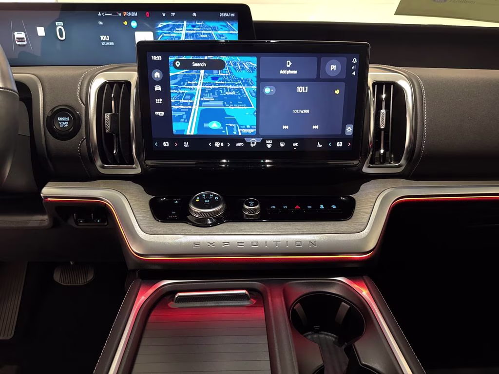 2025 Oxford White Ford Expedition Max Platinum 4X4 SUV