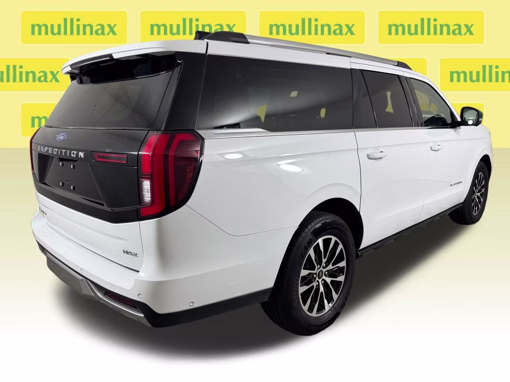 2025 Oxford White Ford Expedition Max Platinum 4X4 SUV