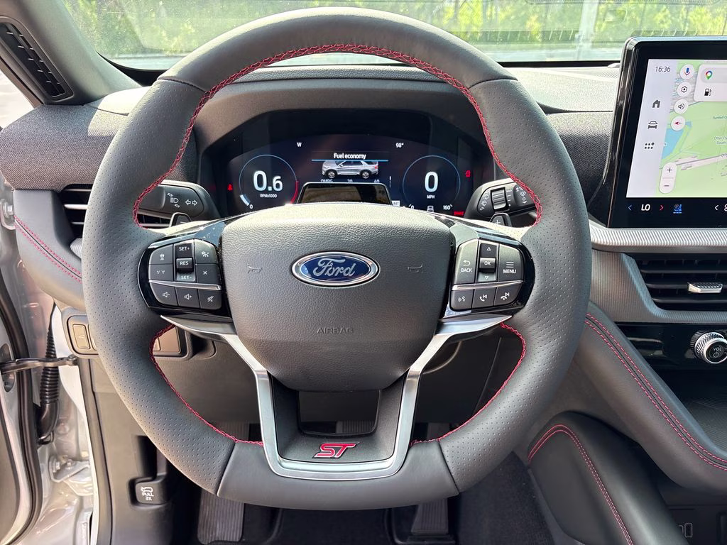 2026 Space White Metallic Ford Explorer ST 4X4 SUV