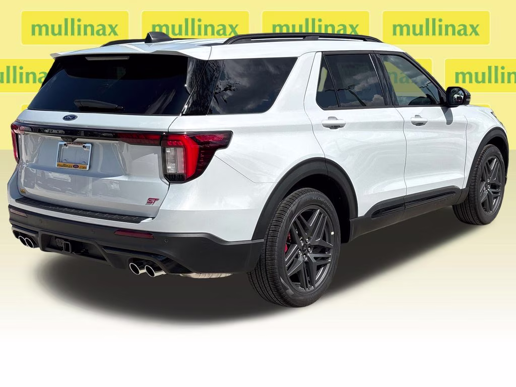 2026 Space White Metallic Ford Explorer ST 4X4 SUV
