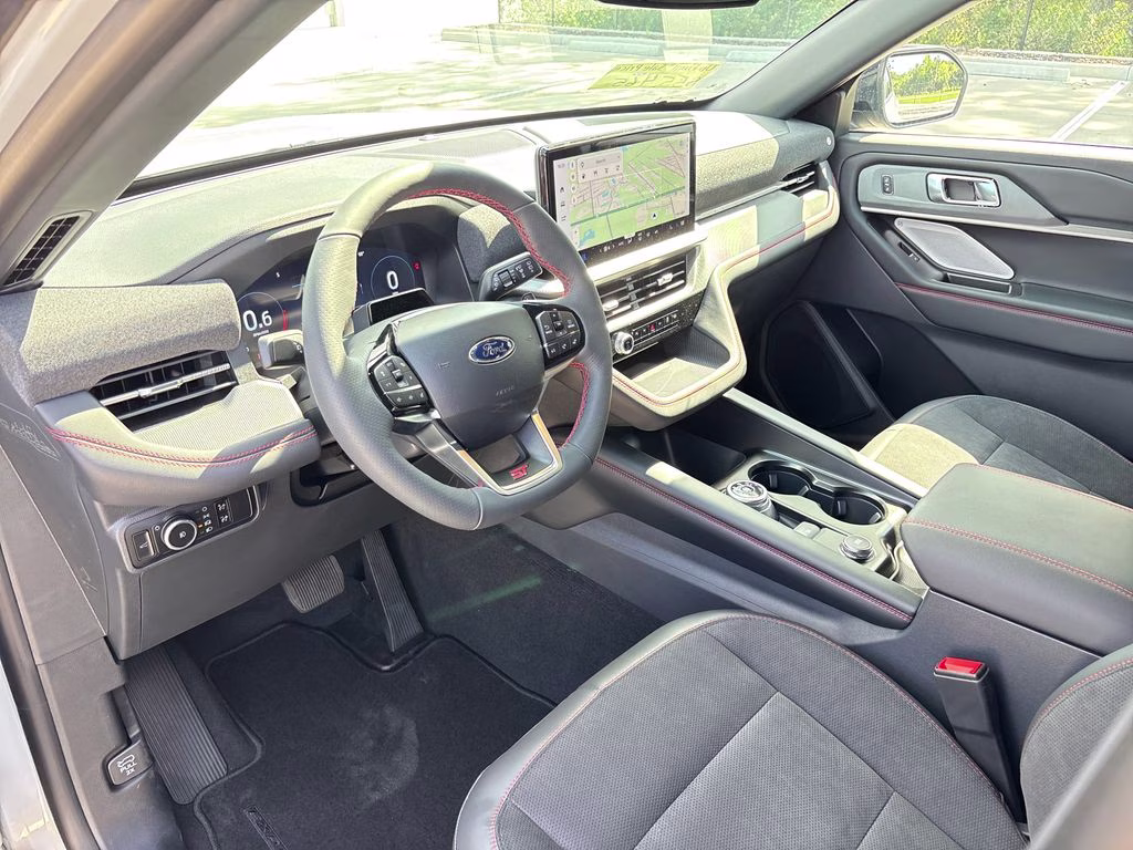 2026 Space White Metallic Ford Explorer ST 4X4 SUV