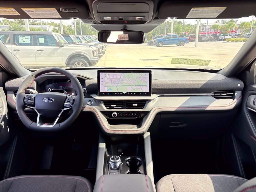 2026 Space White Metallic Ford Explorer ST 4X4 SUV