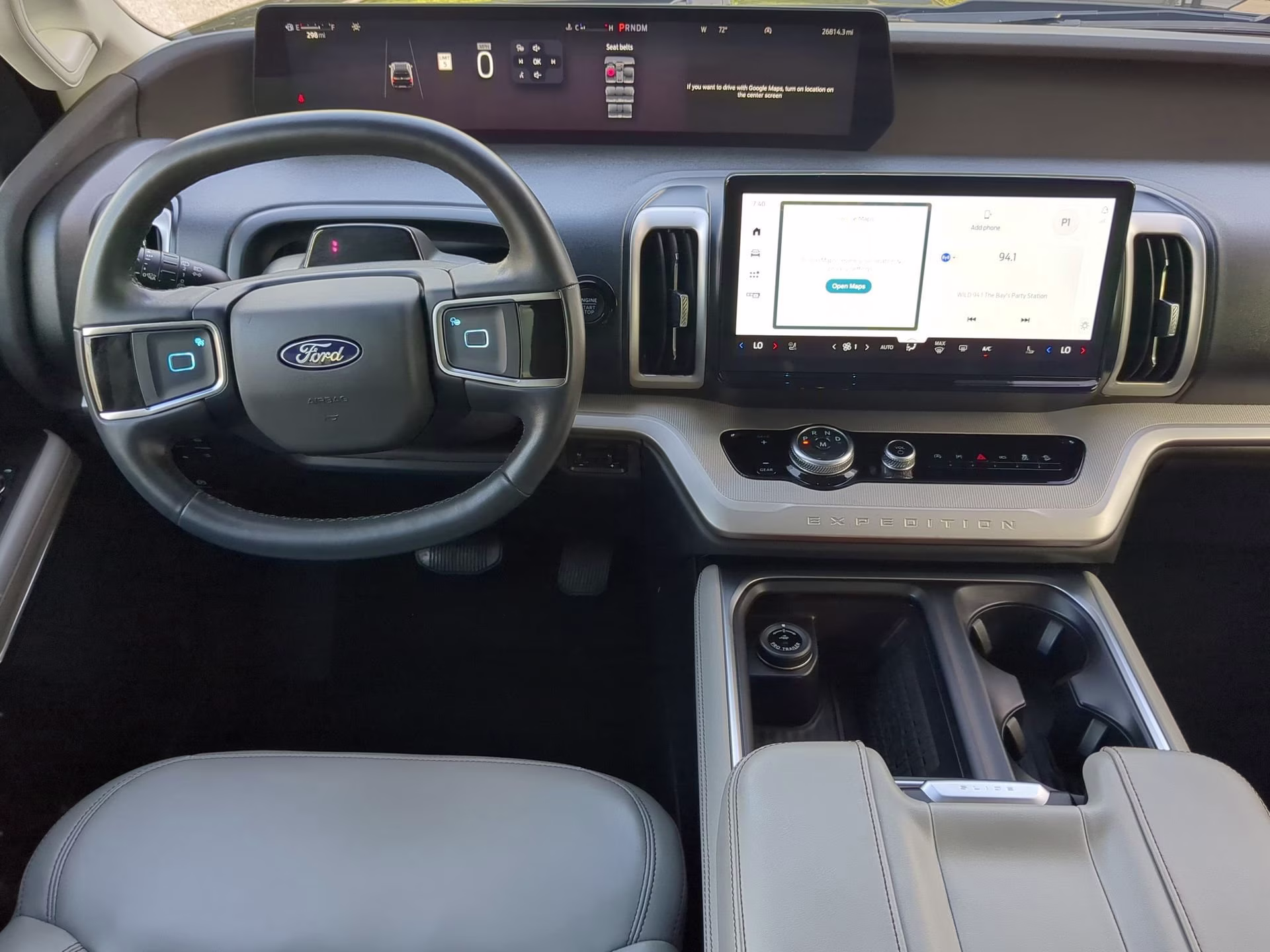 2025 Agate Black Metallic Ford Expedition Max Active 4X4 SUV