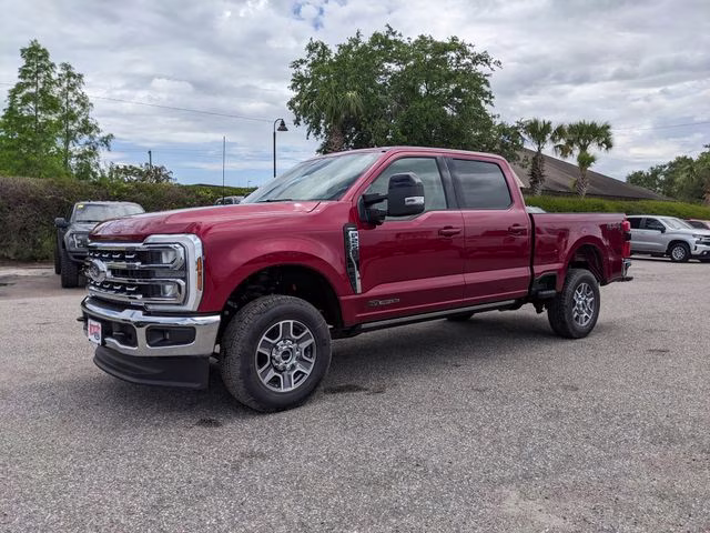2026 Ruby Red Metallic Tinted Clearcoat Ford Super Duty F-250 SRW Lariat 4X4 Truck