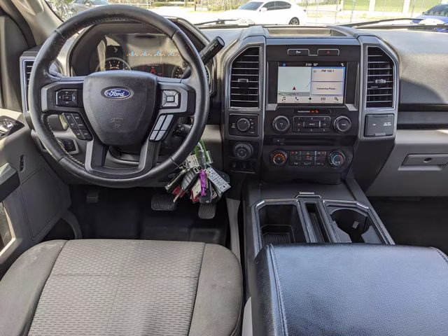 2017 Blue Ford F-150 XLT 4X4 Truck