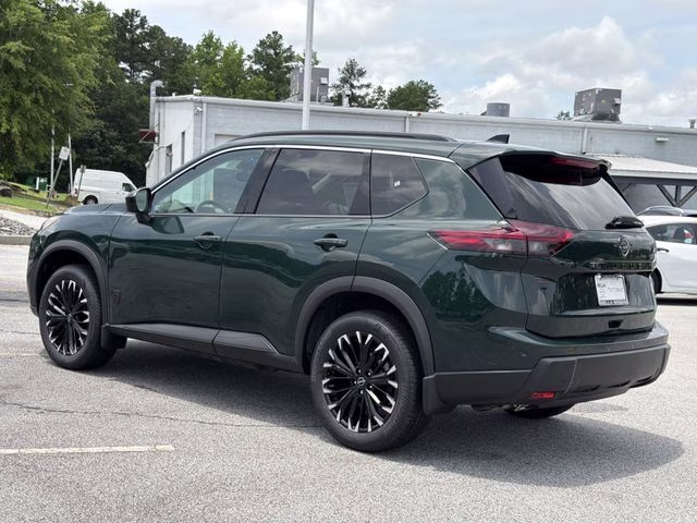 2026 Obsidian Green Nissan Rogue Dark Armor FWD SUV