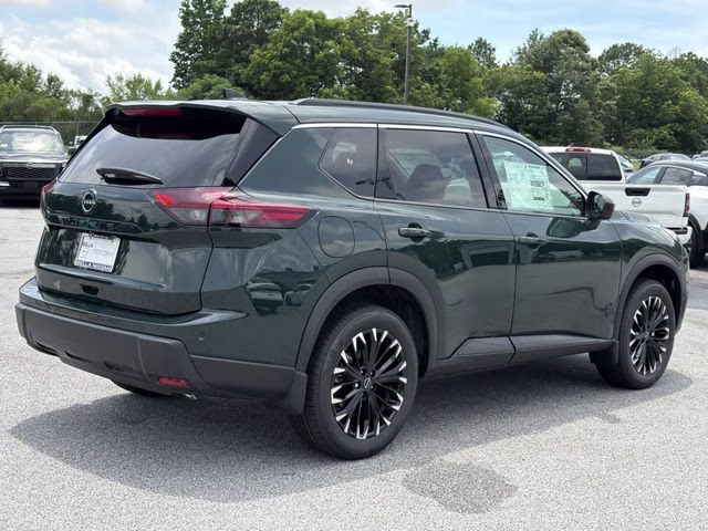 2026 Obsidian Green Nissan Rogue Dark Armor FWD SUV
